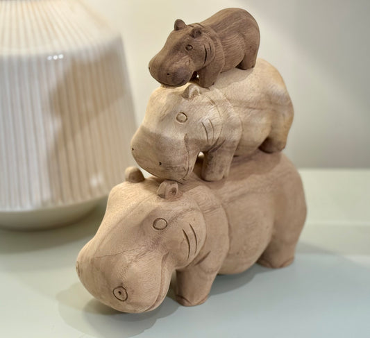 Hippo Set 3 Natural