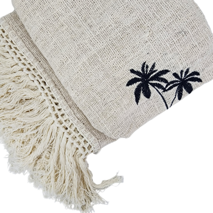 Throw Palms Black