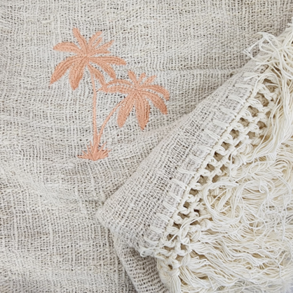 Throw Palms Peach
