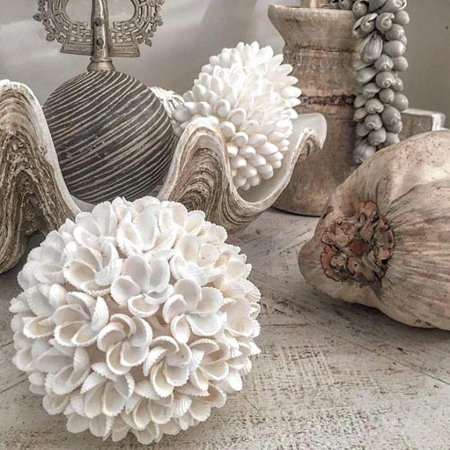 Shell Ball - Frangipani design