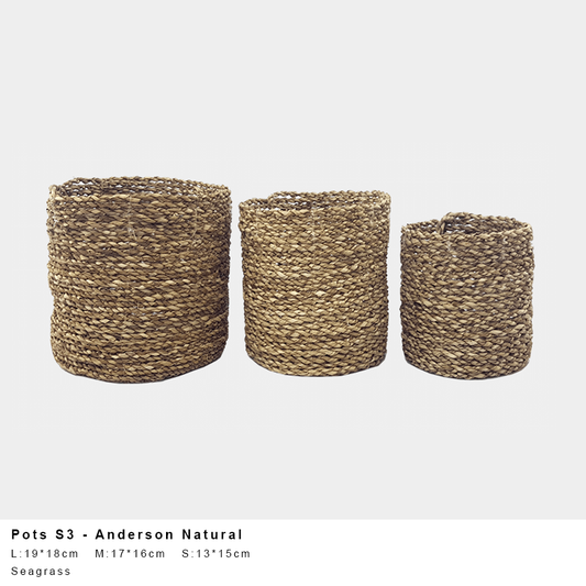Anderson Pot - Natural