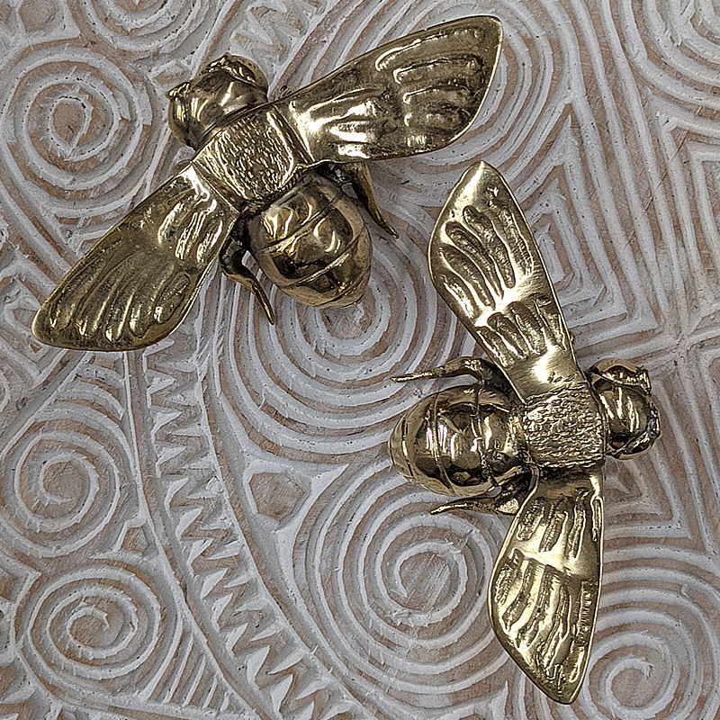 Solid Brass Bumble Bee – Decor (3 Sizes)