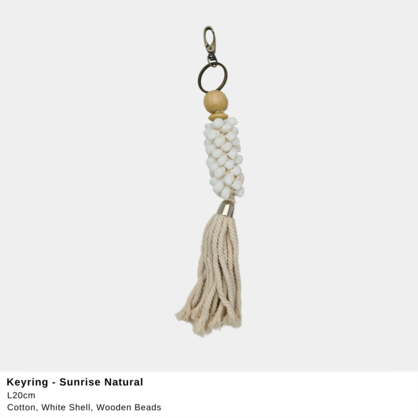 Keychain Sunrise Natural