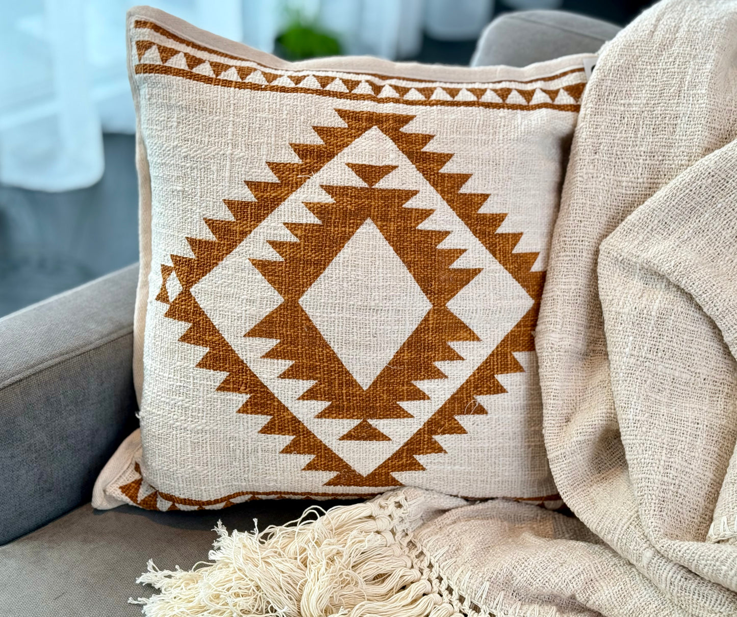 Cushion - Heitem Terracotta 50cm