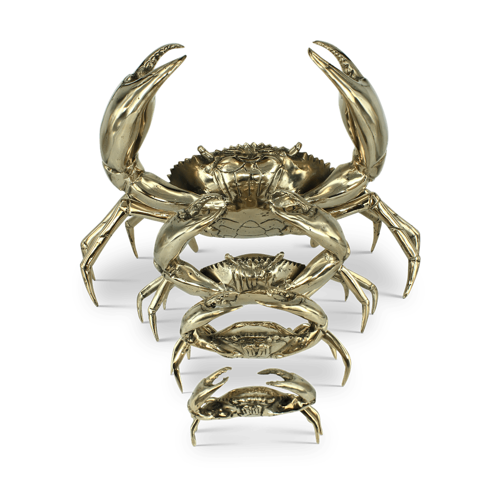 Brass Crabs – 4 Sizes Available