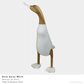 Daisy Duck – Painted Teak & Bamboo Root (4 Colours Available)