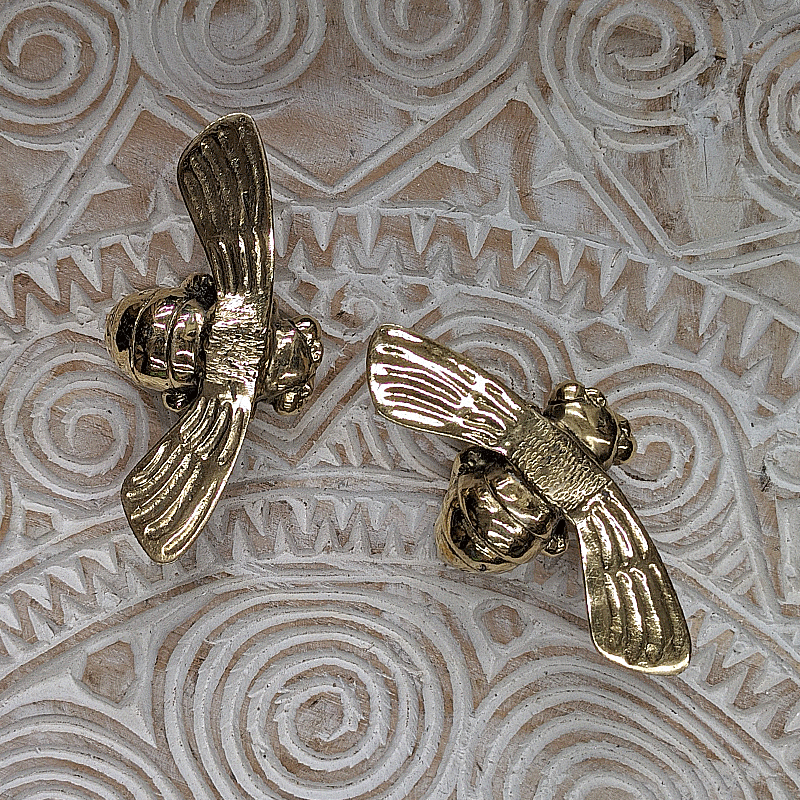 Solid Brass Bumble Bee – Decor (3 Sizes)