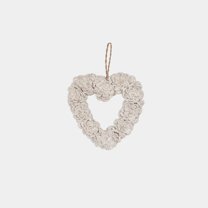 Shell Heart - Frangipani Design