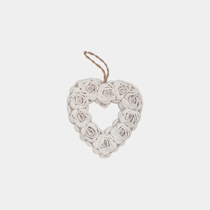 Shell Heart - Rose Design