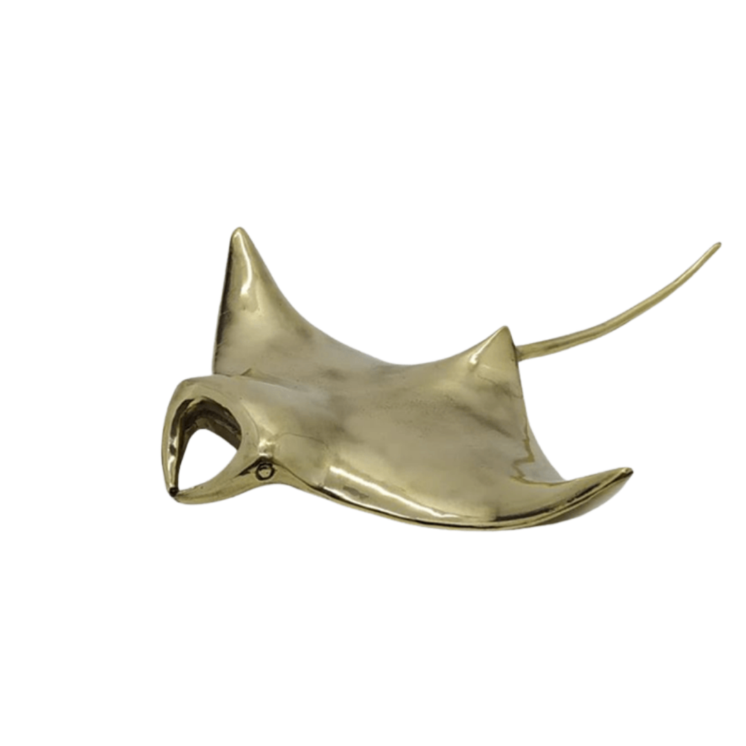 Brass Mantaray - Gold