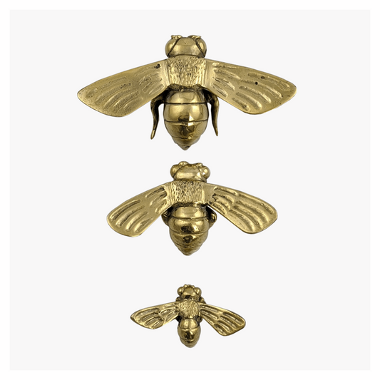 Solid Brass Bumble Bee – Decor (3 Sizes)