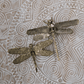 Brass Dragonfly – Polished Gold (5 Sizes Available)