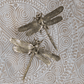 Brass Dragonfly – Polished Gold (5 Sizes Available)