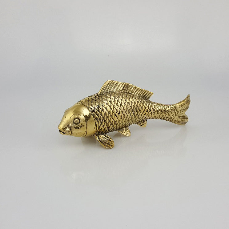 Brass Koi Fish – Polished Decor Sculpture (3 Sizes)