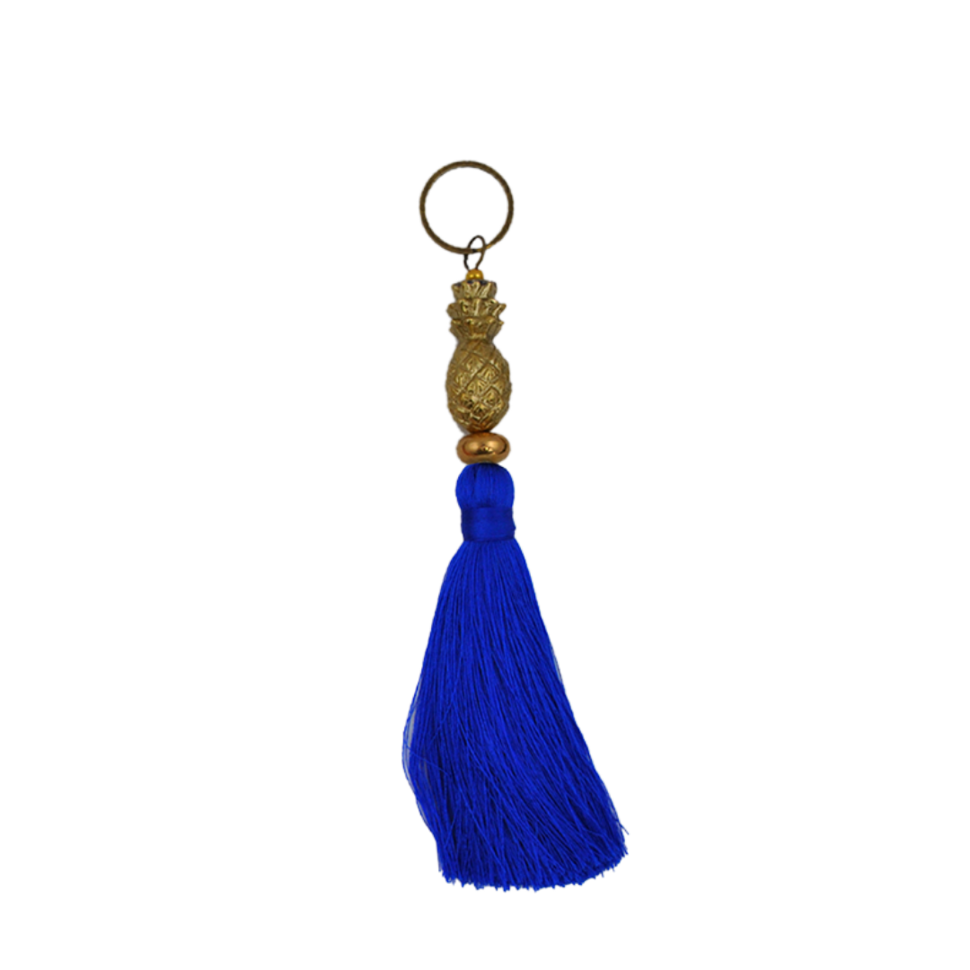 Pineapple Keyring – Long Tassel (12cm)