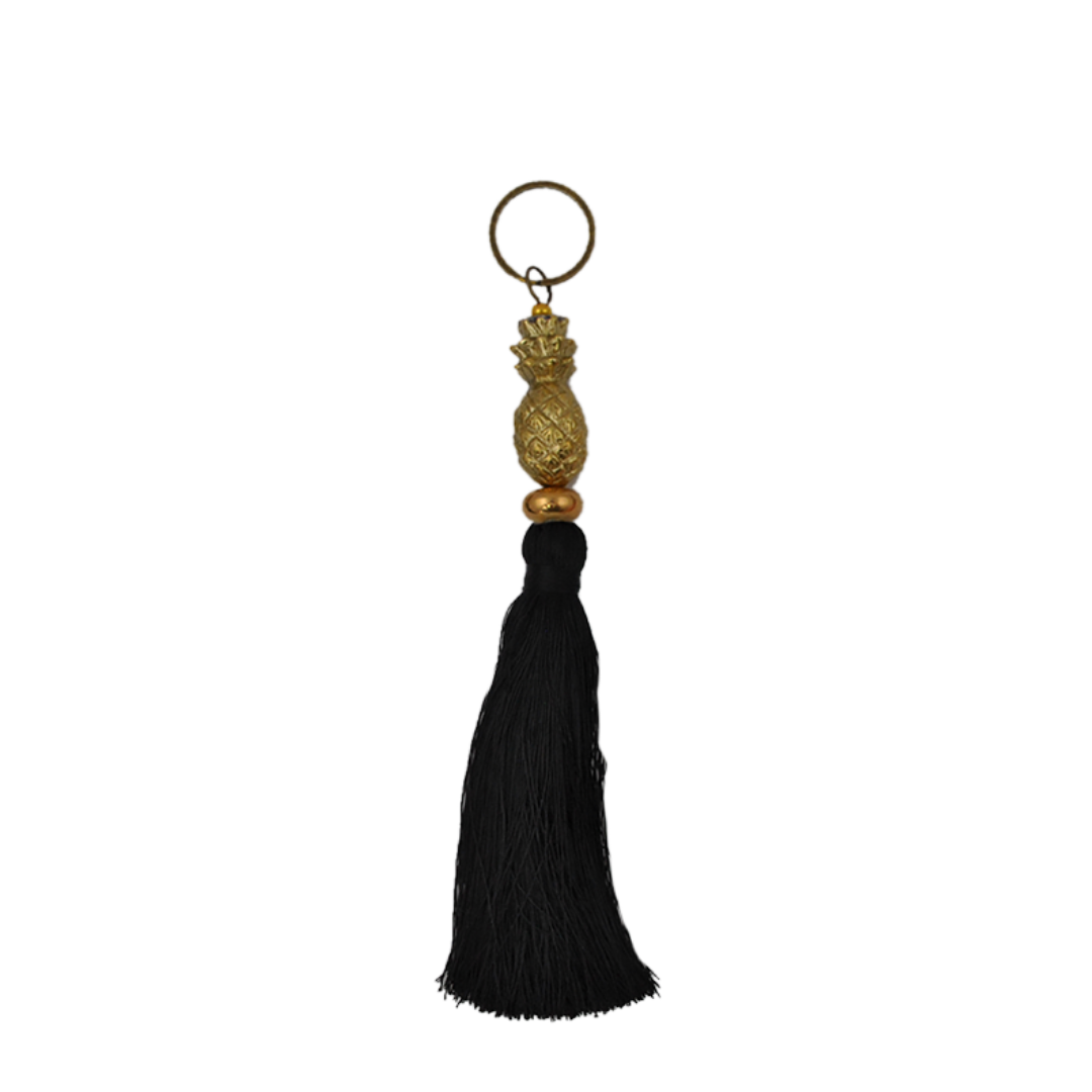 Pineapple Keyring – Long Tassel (12cm)
