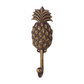 Pineapple Leaf Wall Hook – Antique Brass (4 Sizes Available)
